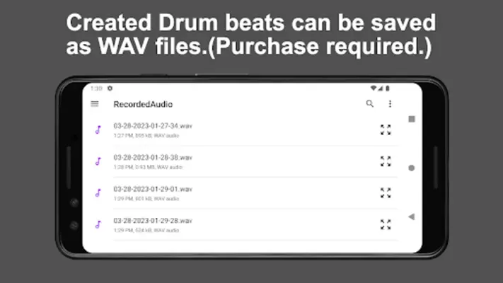 808 Drum Pad & Sequencer android App screenshot 2